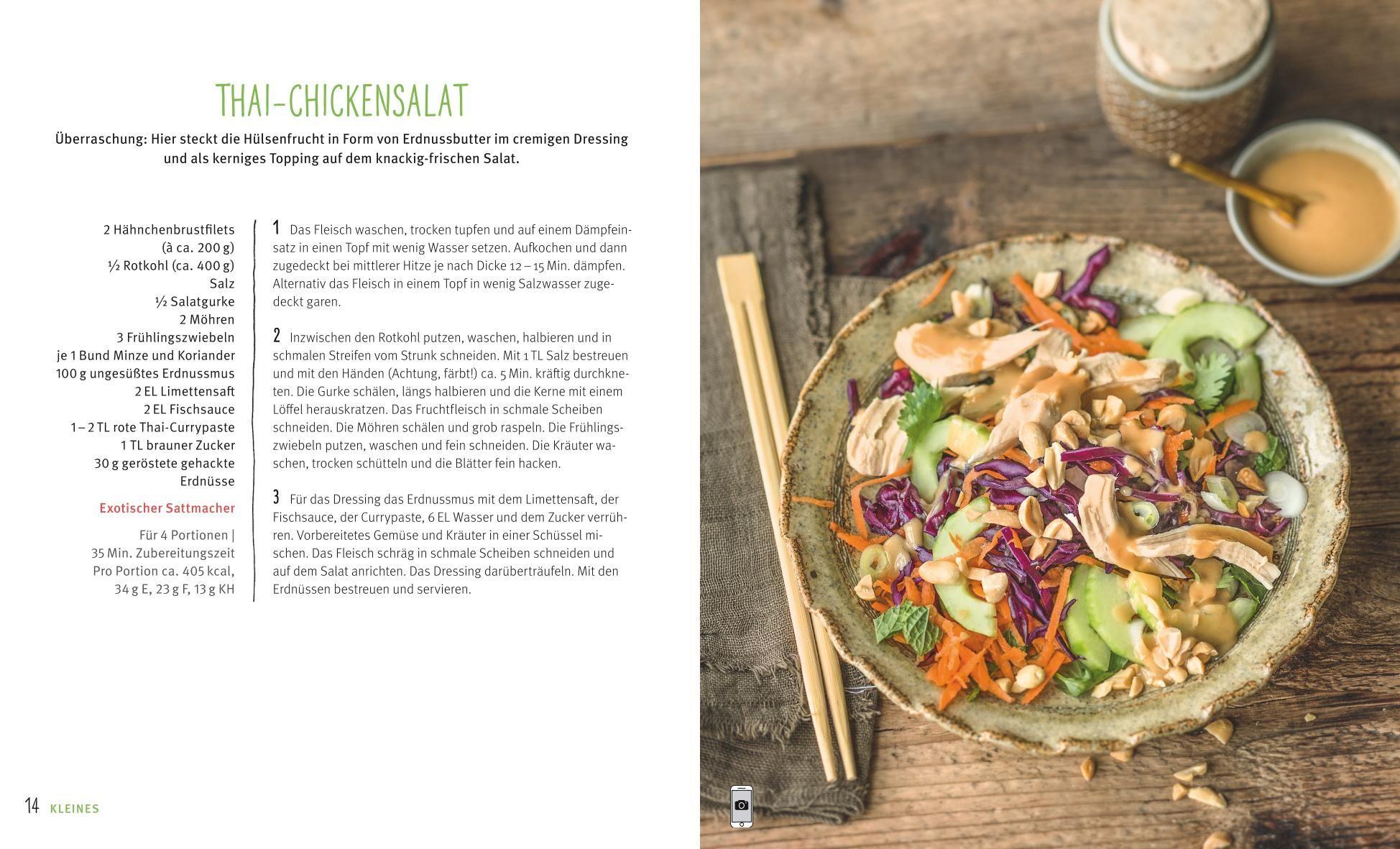 Beispielinhalt (Bild) Linsen, Kichererbsen & Co.