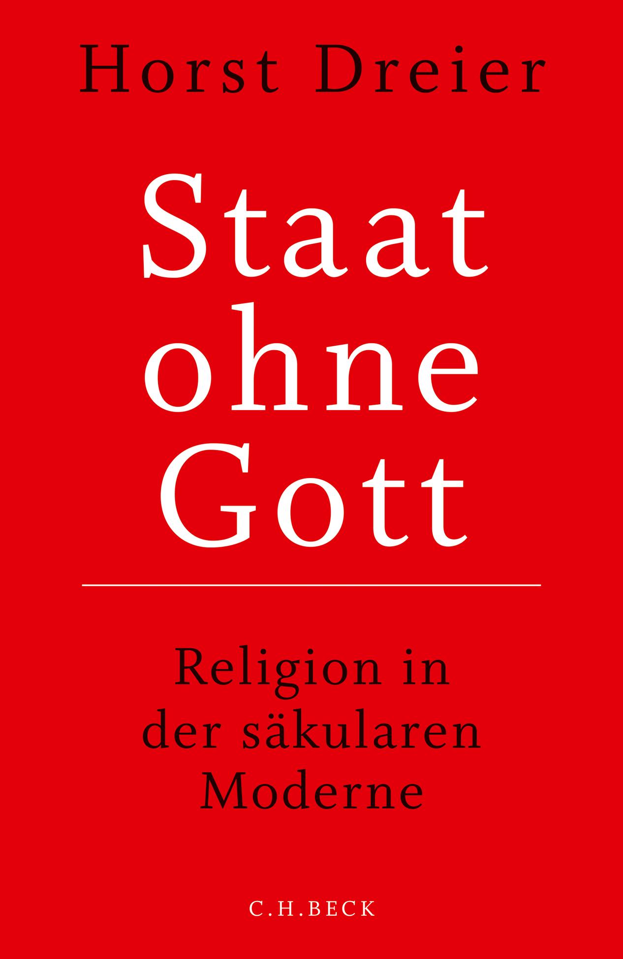 Vorderes Coverbild Staat ohne Gott