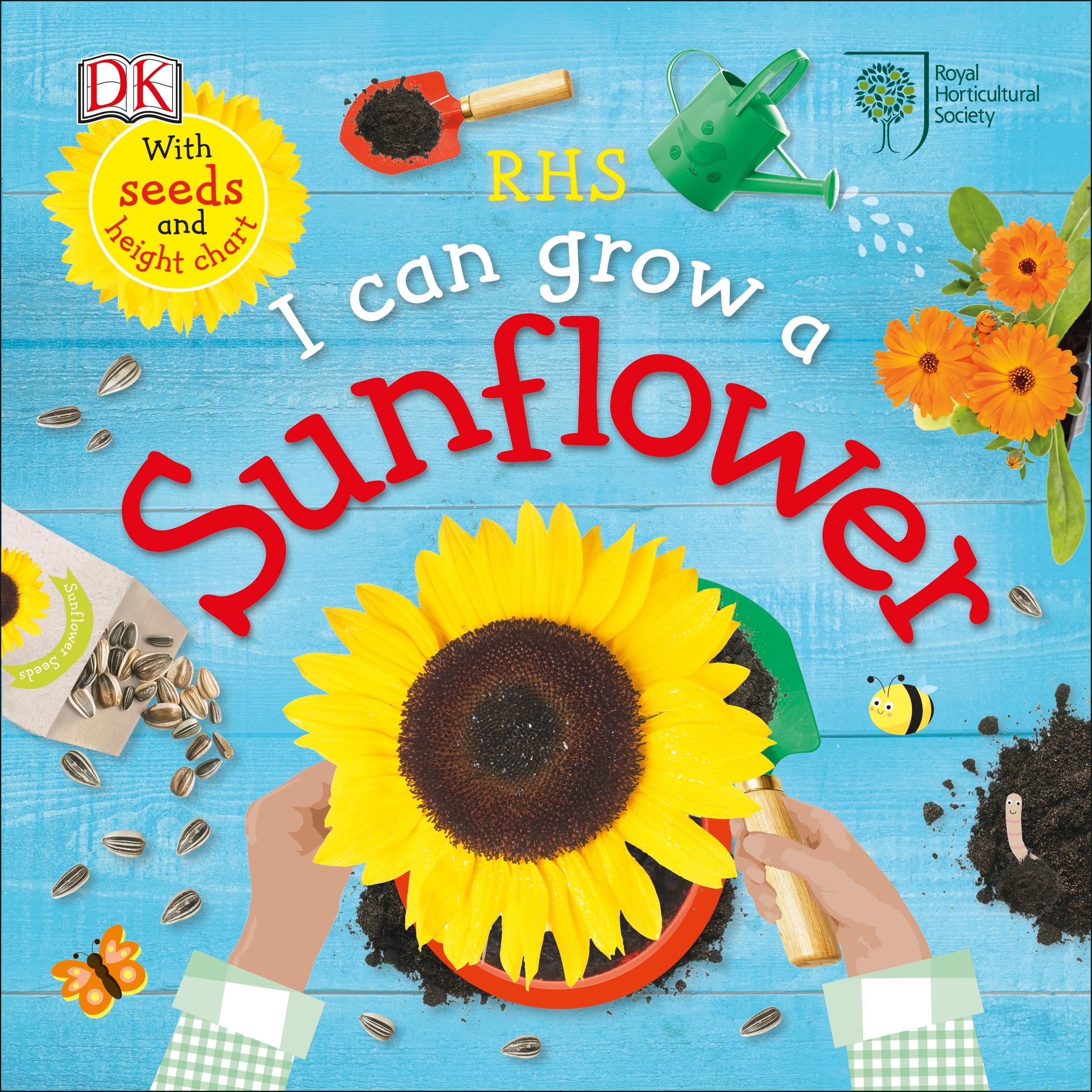 Vorderes Coverbild RHS I Can Grow A Sunflower