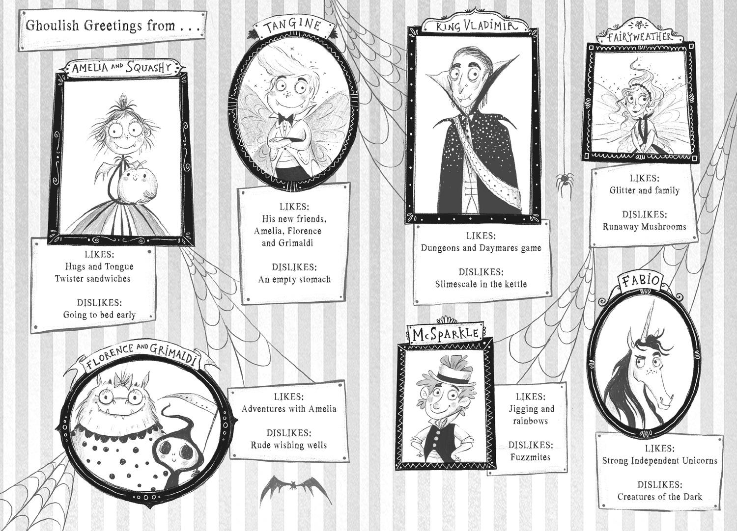 Beispielinhalt (Bild) Amelia Fang and the Unicorn Lords