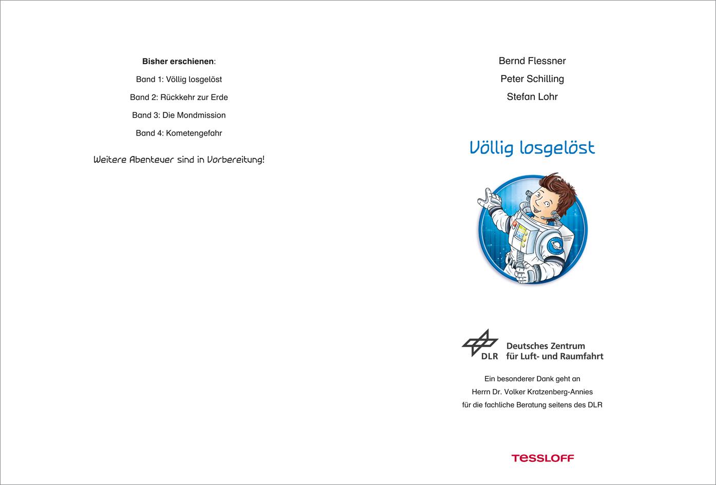 Beispielinhalt (Bild) Der kleine Major Tom, Band 1: Völlig losgelöst