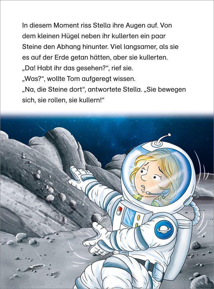 Beispielinhalt (Bild) Der kleine Major Tom, Band 3: Die Mondmission