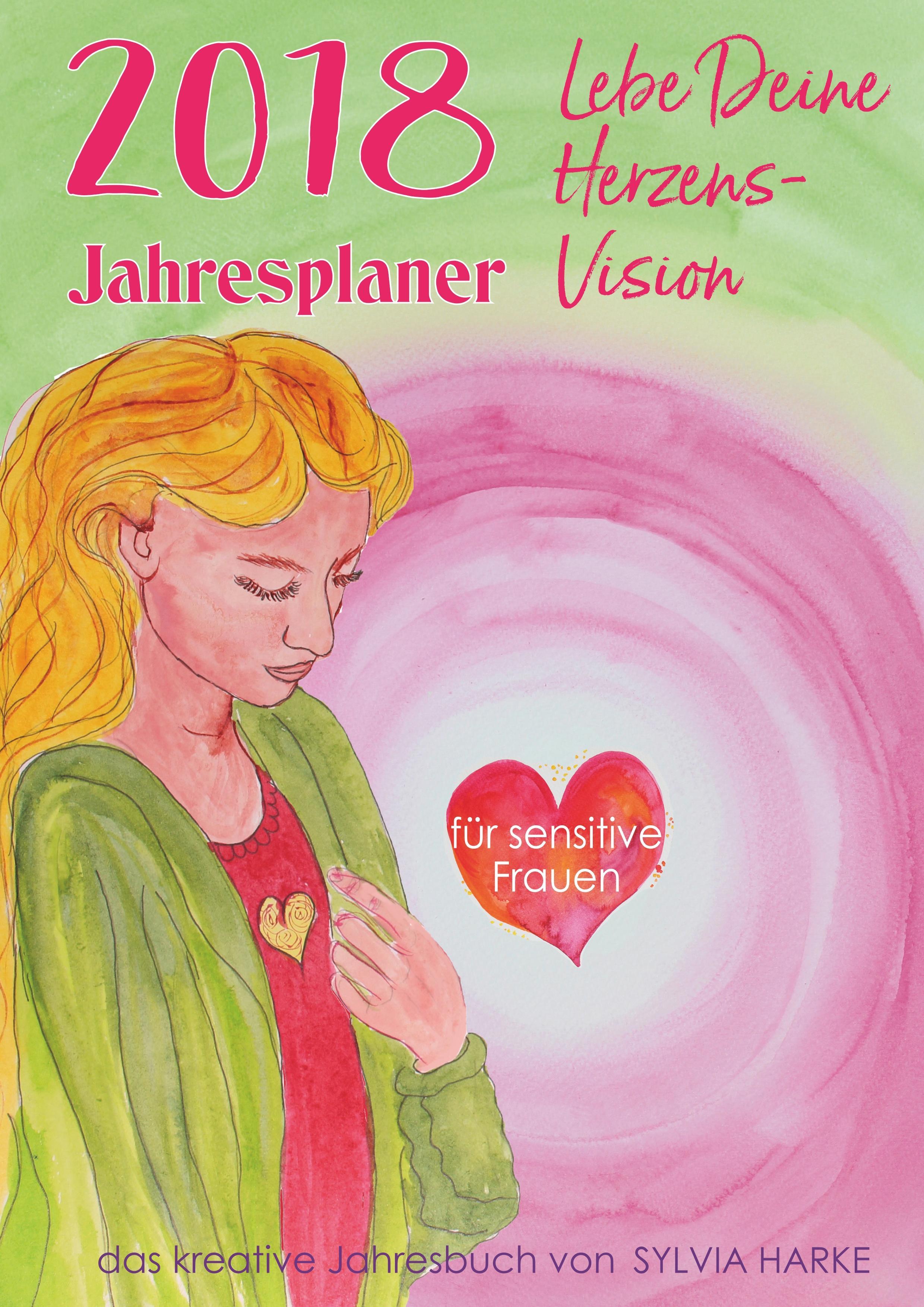 Vorderes Coverbild 2018 Jahresplaner für sensitive Frauen