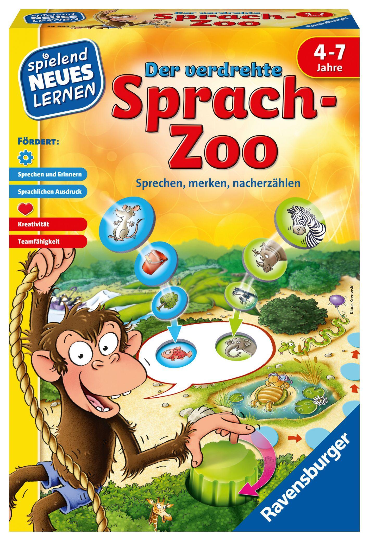 Vorderes Coverbild Der verdrehte Sprach-Zoo