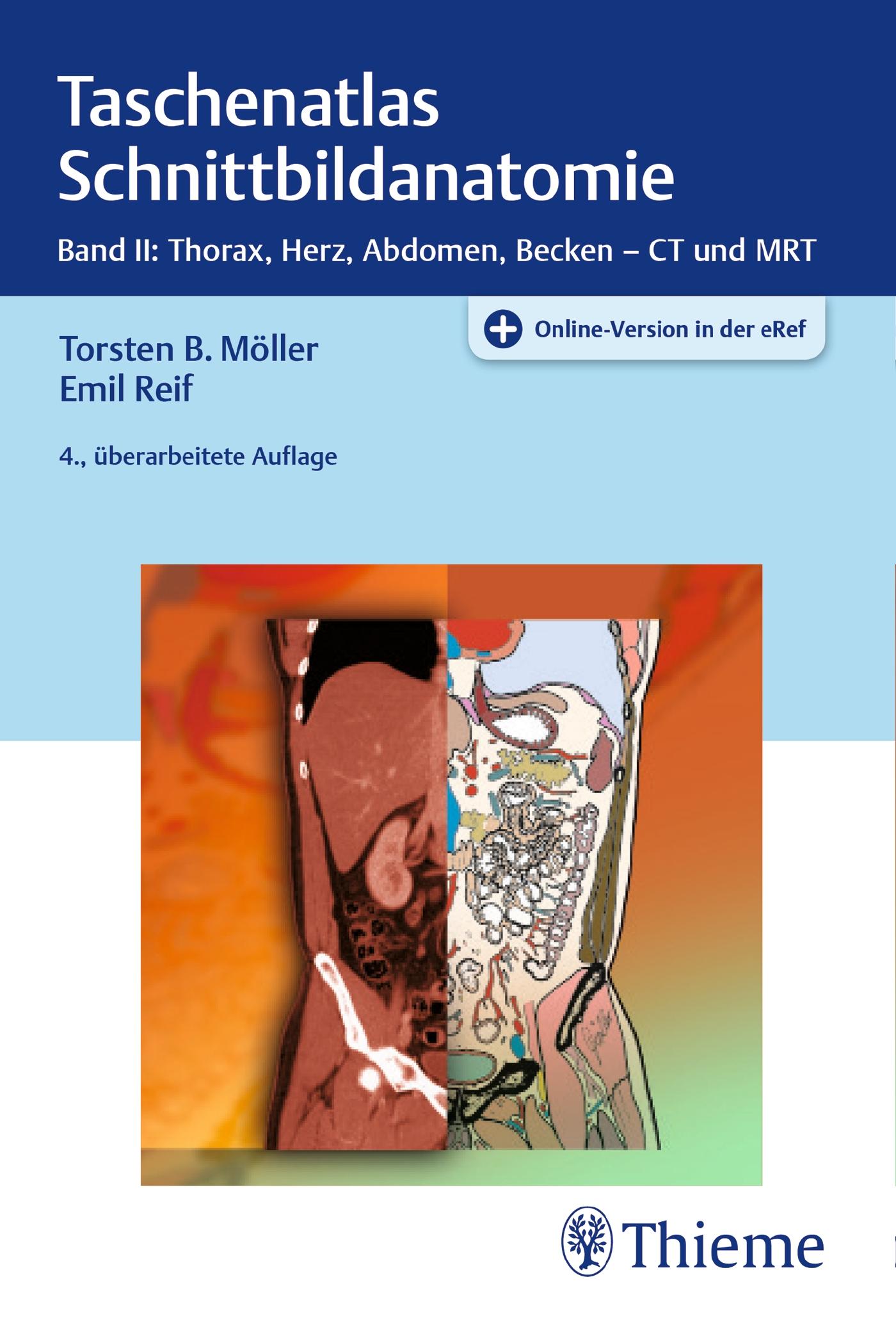 Vorderes Coverbild Taschenatlas Schnittbildanatomie 02