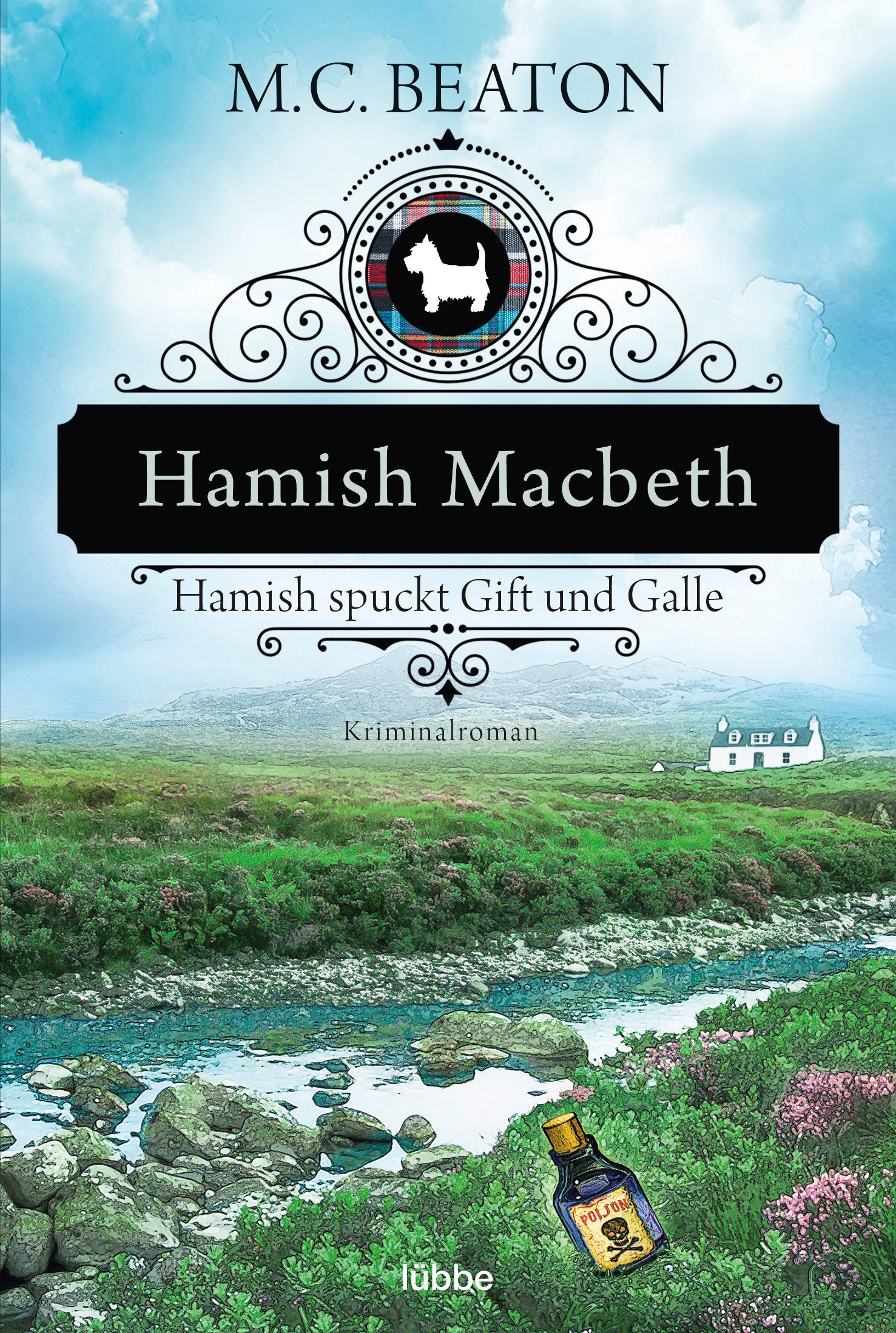 Vorderes Coverbild Hamish Macbeth spuckt Gift und Galle