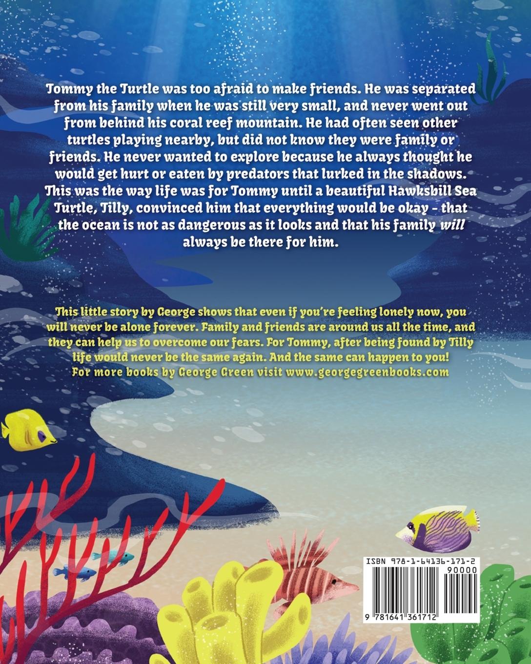 Rückseitencover Tommy, the Turtle who was too Afraid to Make Friends