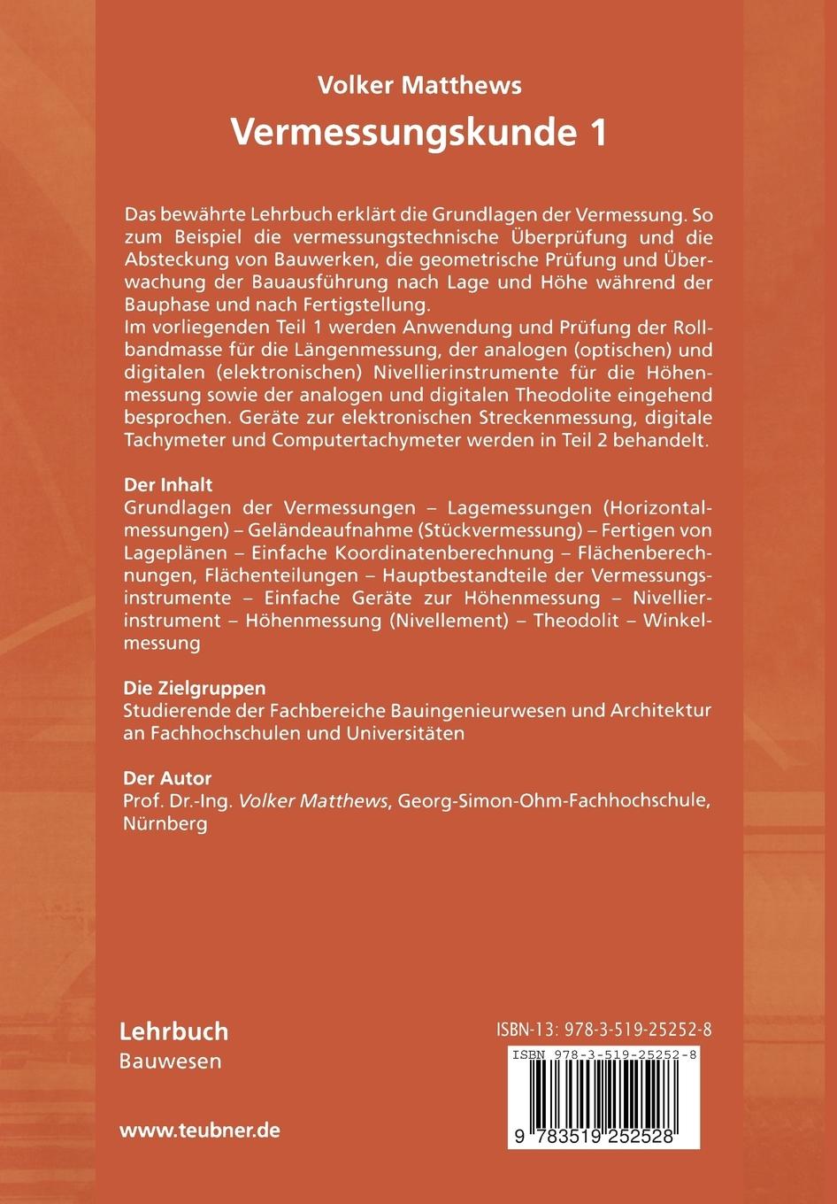Rückseitencover Vermessungskunde 1