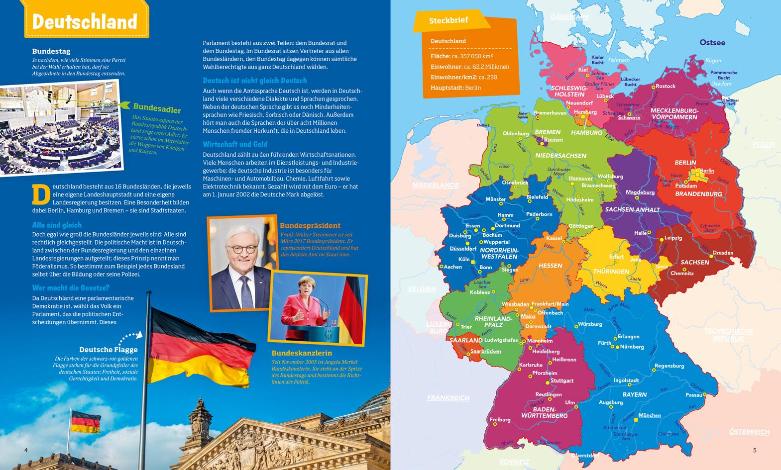 Beispielinhalt (Bild) WAS IST WAS Bundesländer Deutschland