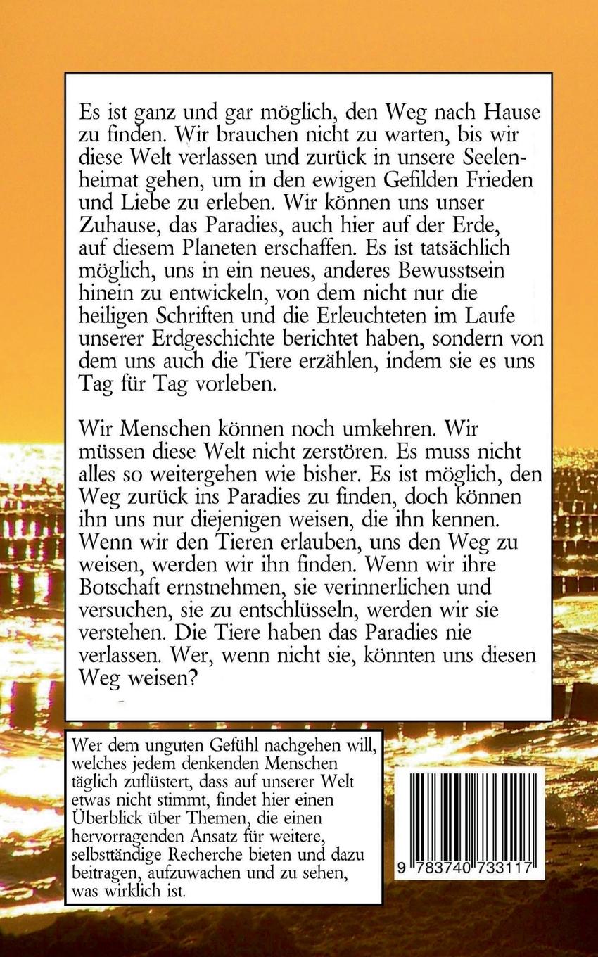 Rückseitencover Die Botschaft der Tiere