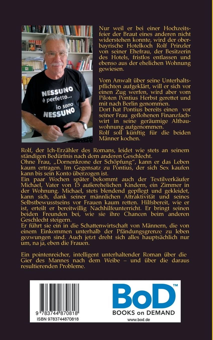 Rückseitencover Scharfe Suppen für hungrige Männer