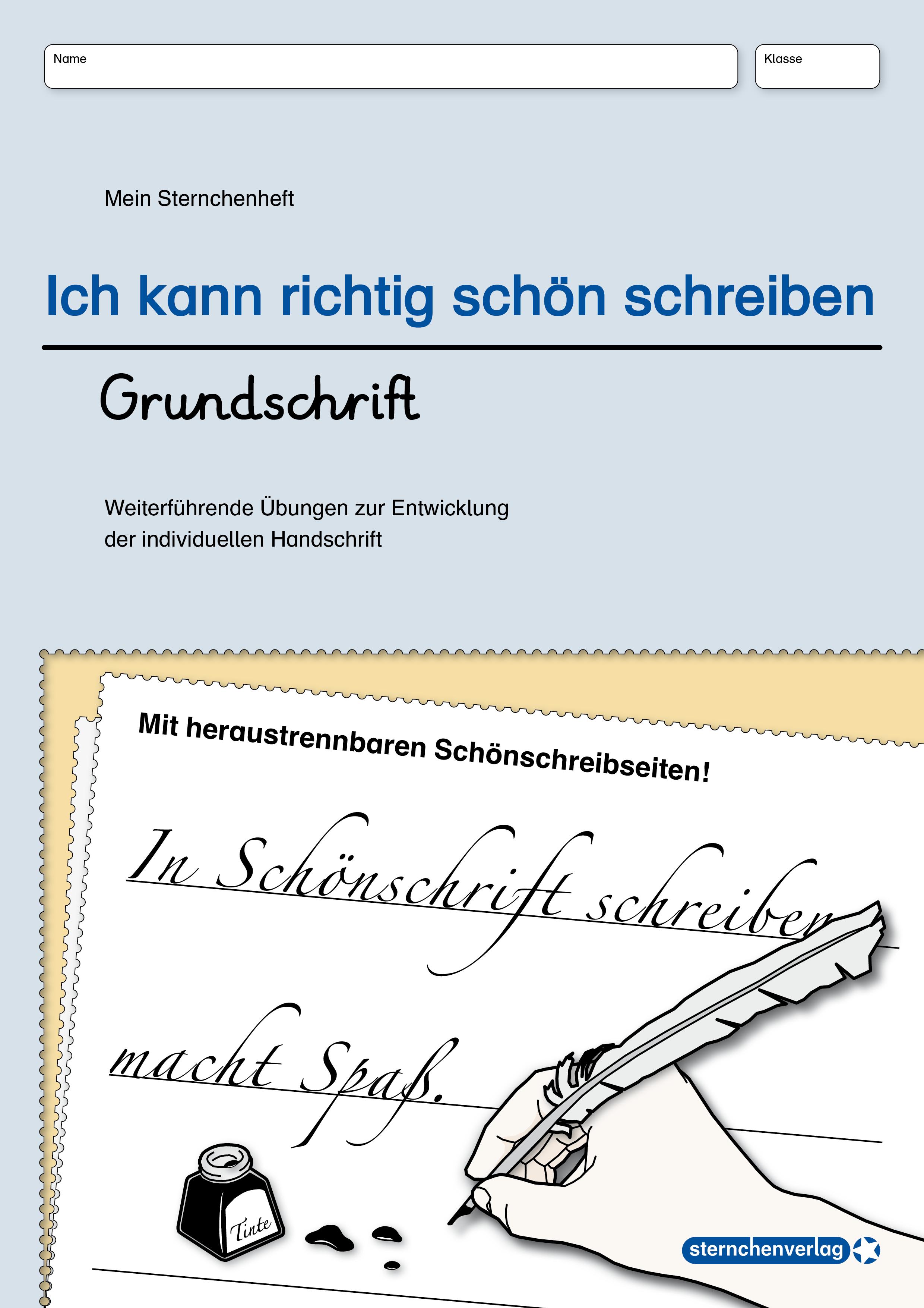 Vorderes Coverbild Ich kann richtig schön schreiben - Grundschrift