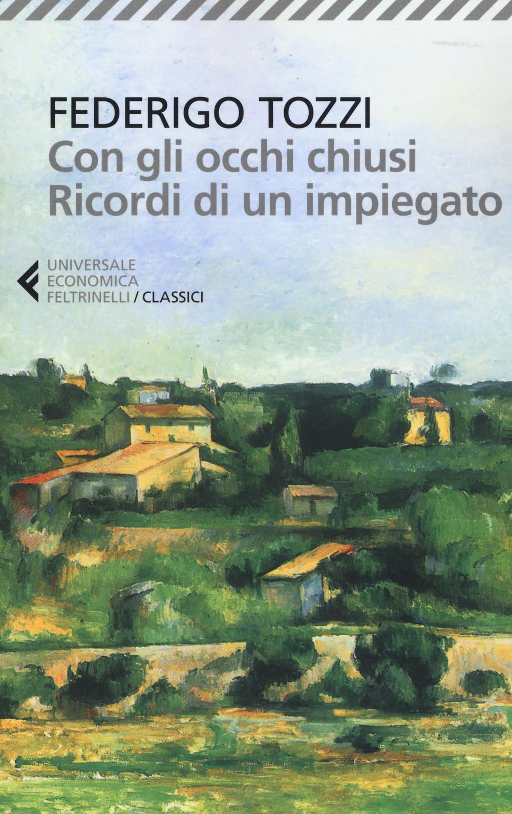 Vorderes Coverbild Con gli occhi chiusi. Ricordi di un impiegato