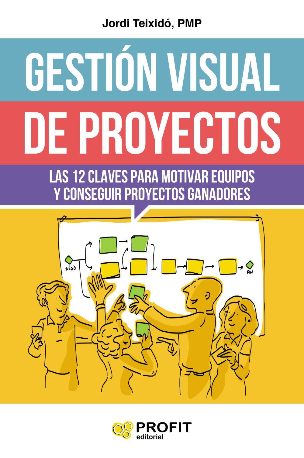 Vorderes Coverbild Gestión visual de proyectos : las 12 claves para motivar equipos y conseguir proyectos ganadores