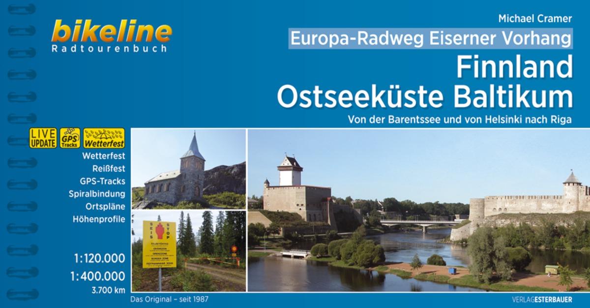 Vorderes Coverbild Bikeline Radtourenbuch Europa-Radweg Eiserner Vorhang
