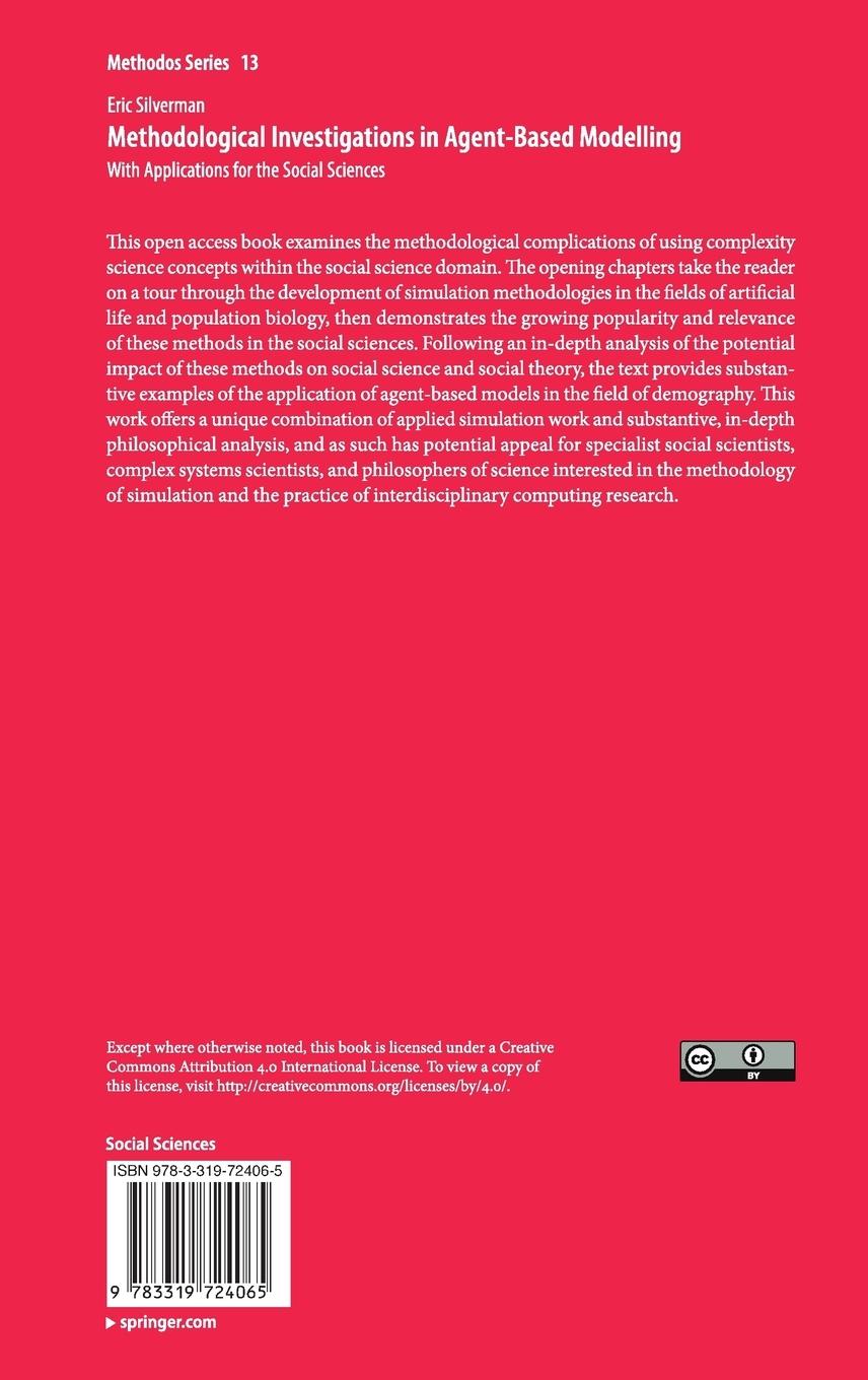 Rückseitencover Methodological Investigations in Agent-Based Modelling