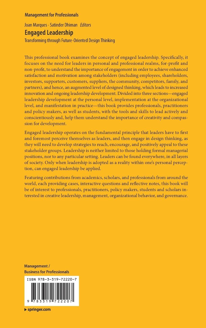 Rückseitencover Engaged Leadership