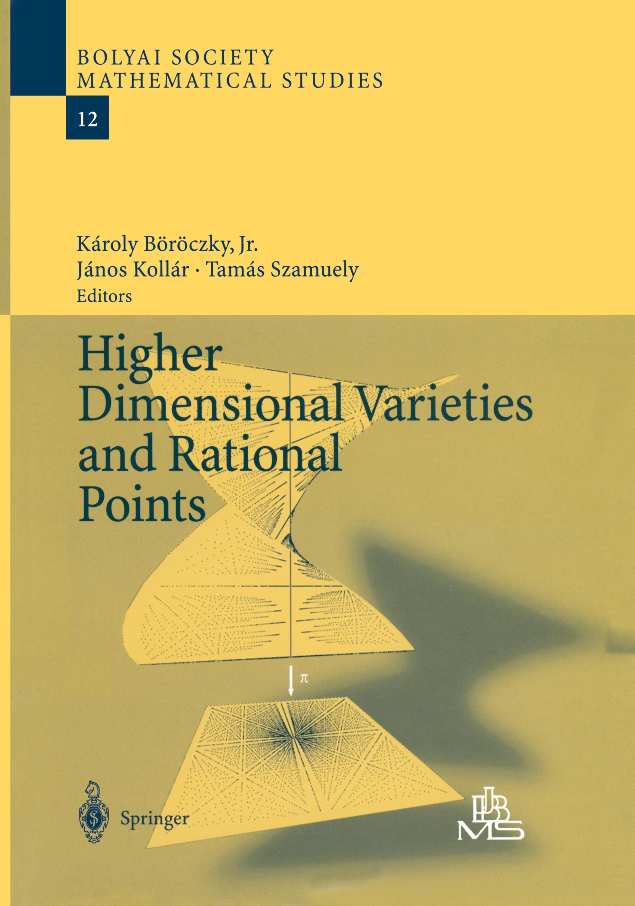 Vorderes Coverbild Higher Dimensional Varieties and Rational Points