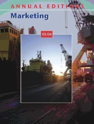 Vorderes Coverbild Annual Editions: Marketing 03/04