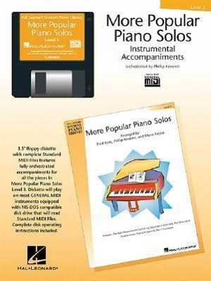 Vorderes Coverbild More Popular Piano Solos - Level 3 - GM Disk