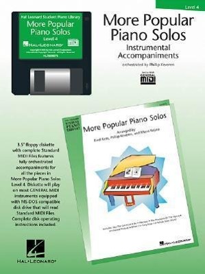 Vorderes Coverbild More Popular Piano Solos - Level 4 - GM Disk