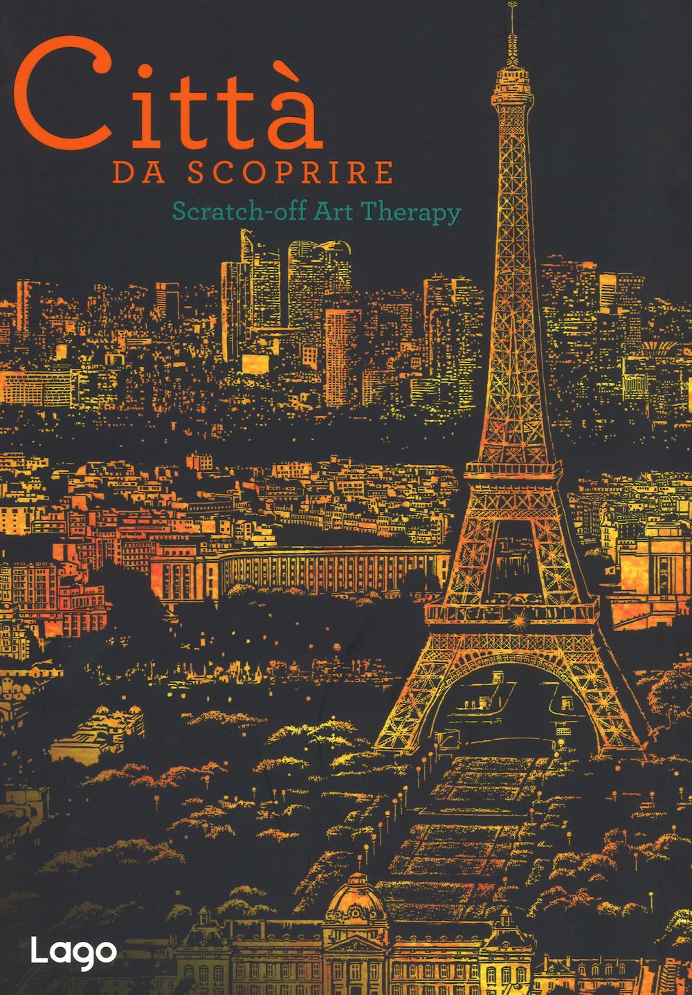Vorderes Coverbild Città da scoprire. Scratch-off art therapy
