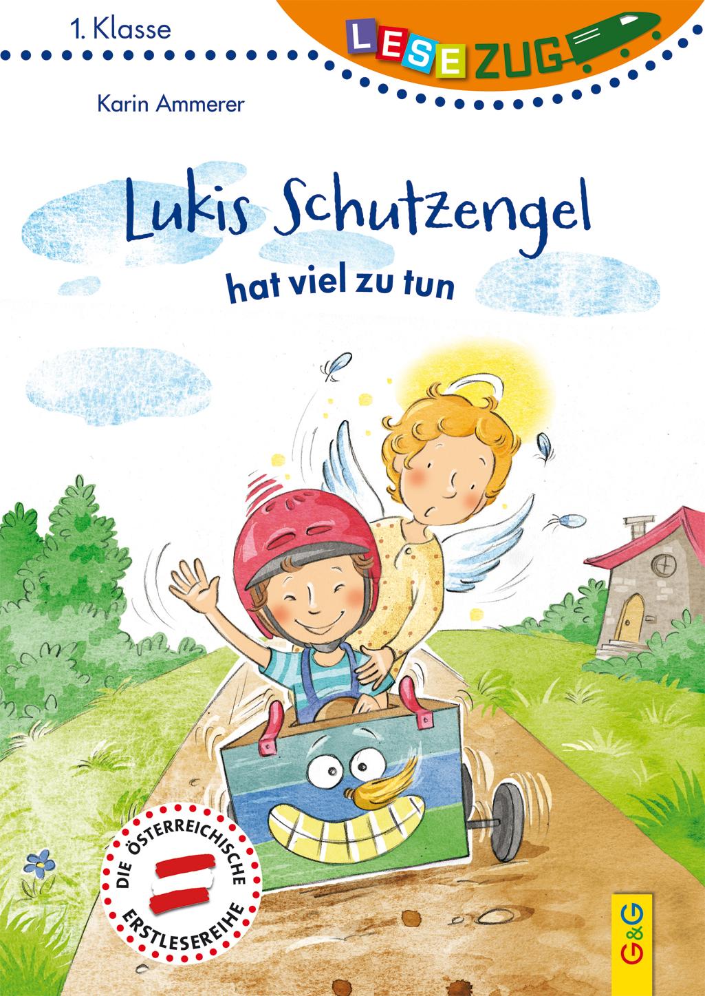 Vorderes Coverbild LESEZUG/1. Klasse: Lukis Schutzengel hat viel zu tun
