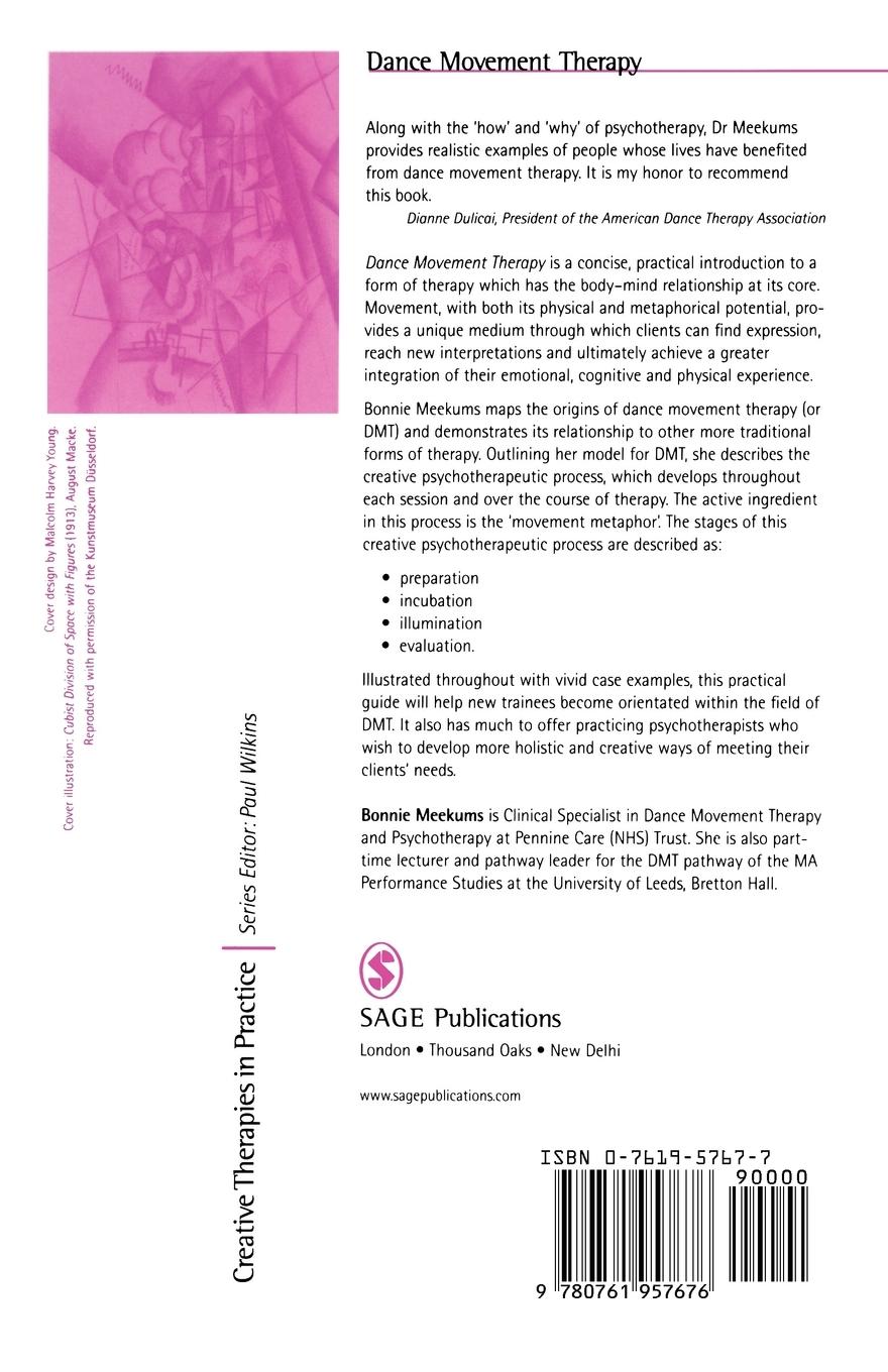 Rückseitencover Dance Movement Therapy
