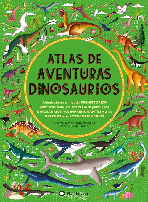 Vorderes Coverbild Atlas de aventuras dinosaurios