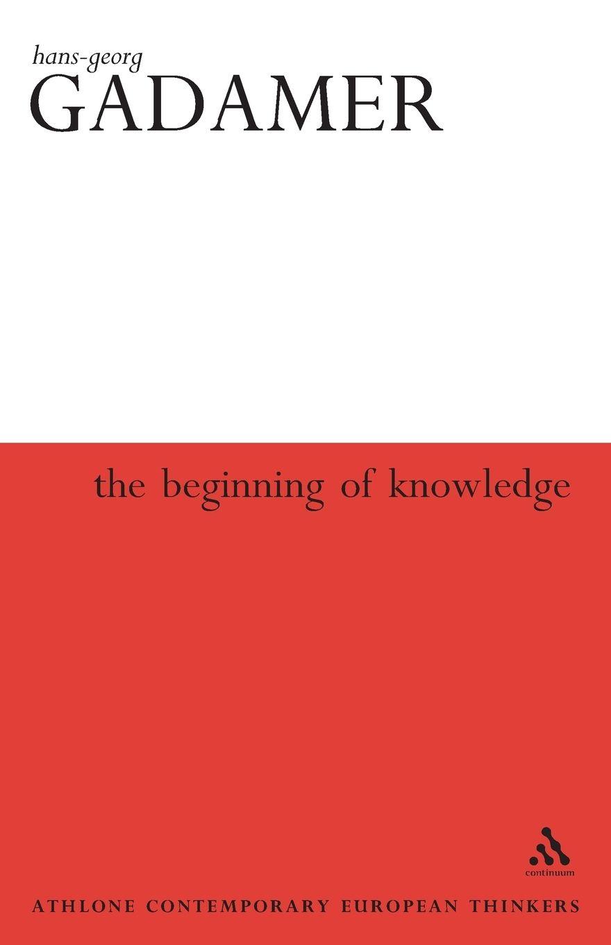 Vorderes Coverbild Beginning of Knowledge