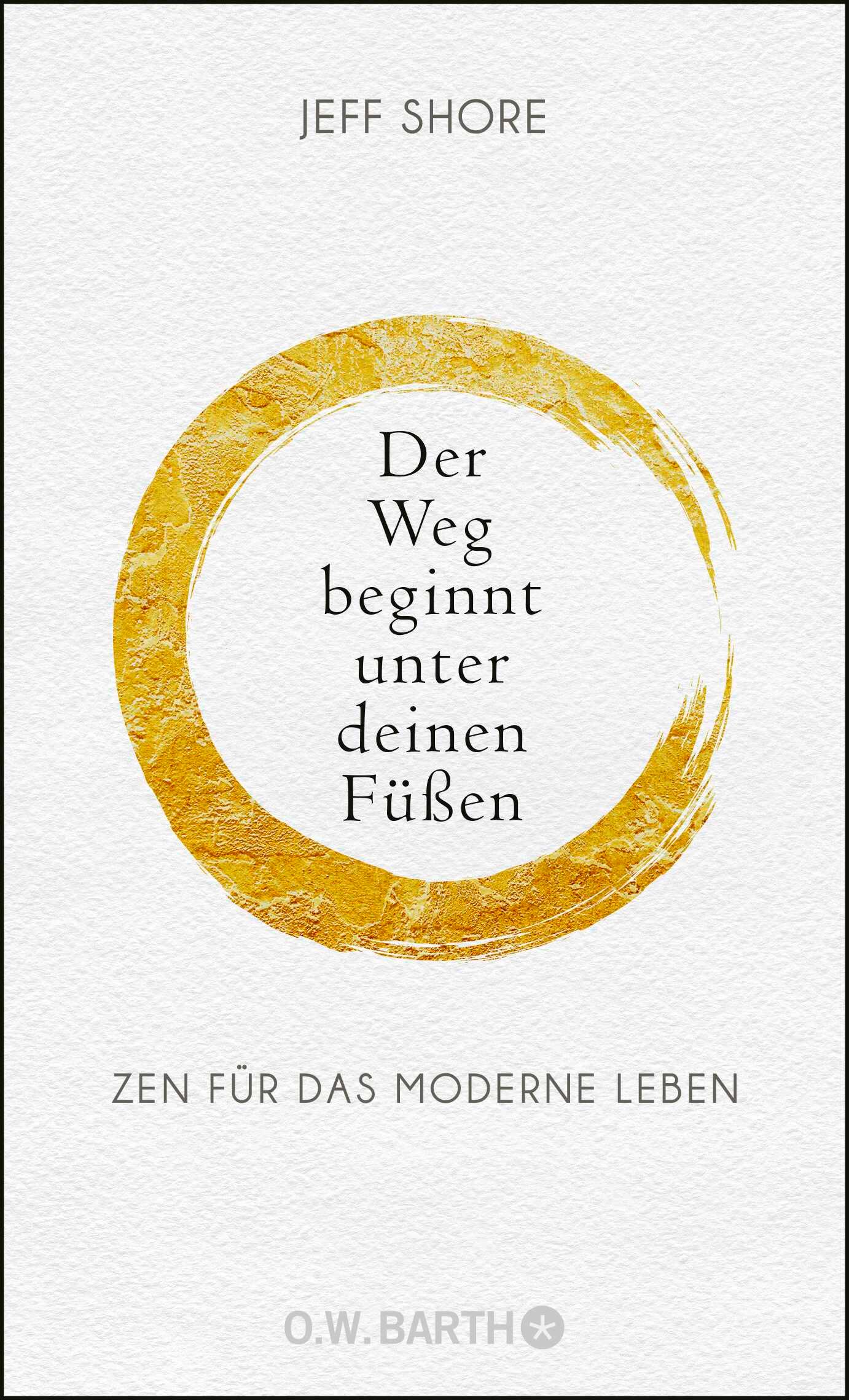 Vorderes Coverbild Der Weg beginnt unter deinen Füßen