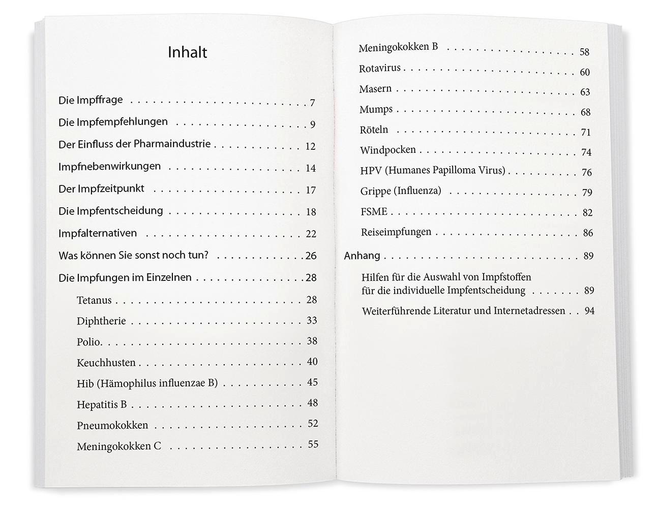 Beispielinhalt (Bild) Impfen kurz & praktisch