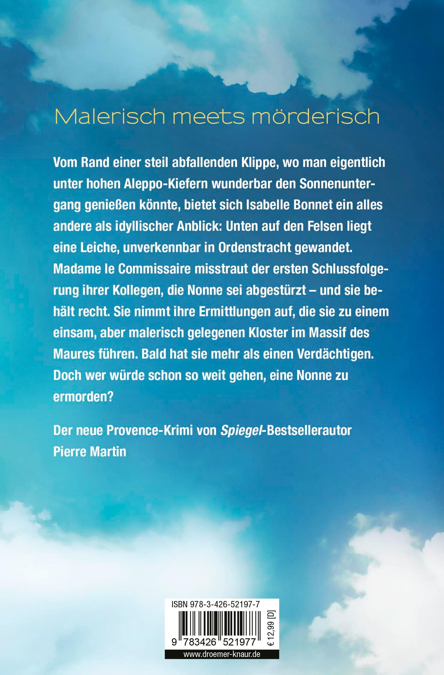 Rückseitencover Madame le Commissaire und die tote Nonne