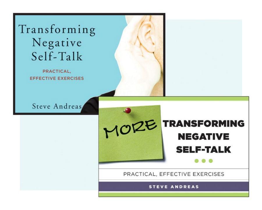 Vorderes Coverbild Transforming Negative Self-Talk Two Book Set