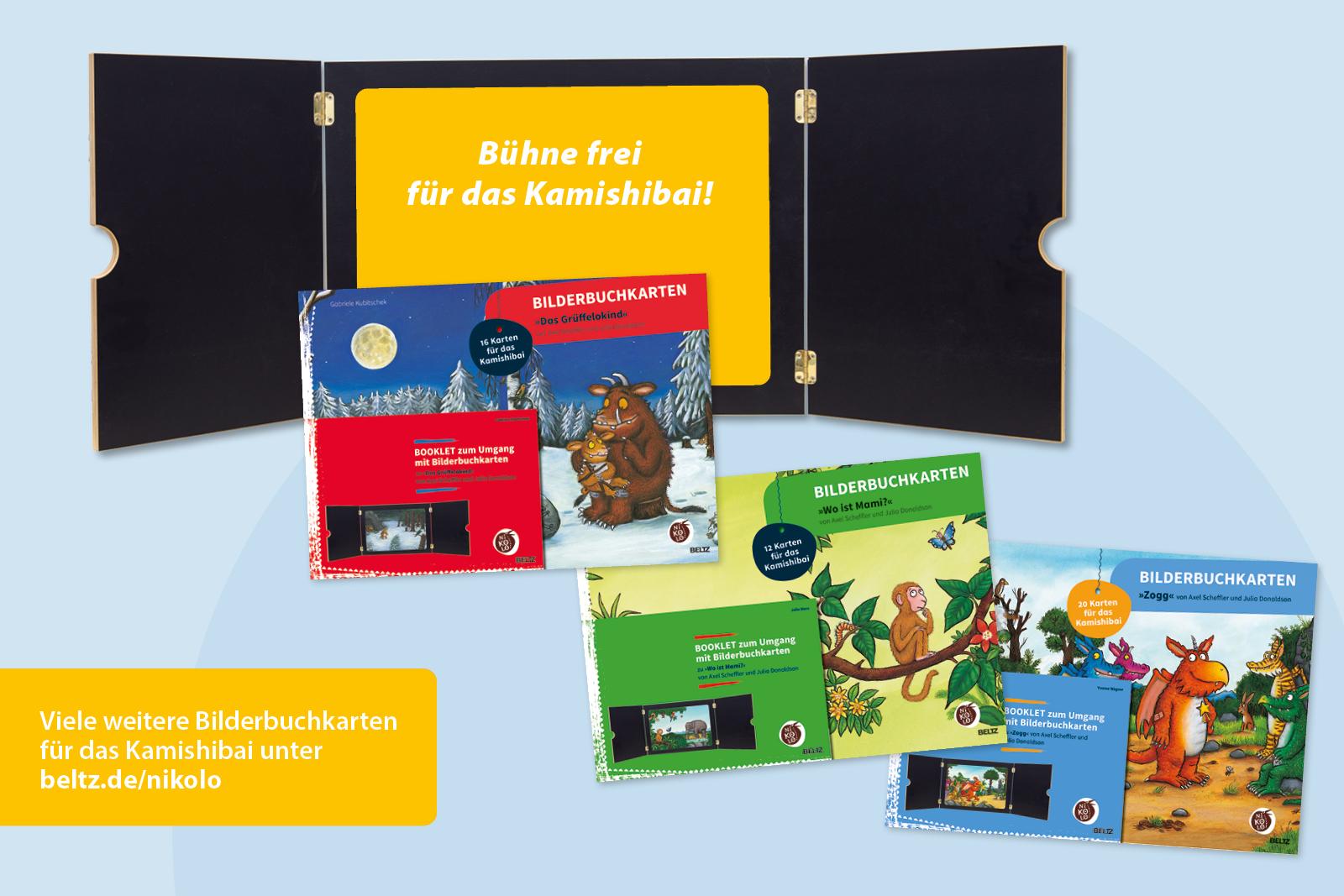 Beispielinhalt (Bild) Bilderbuchkarten »Der Grüffelo« von Axel Scheffler und Julia Donaldson