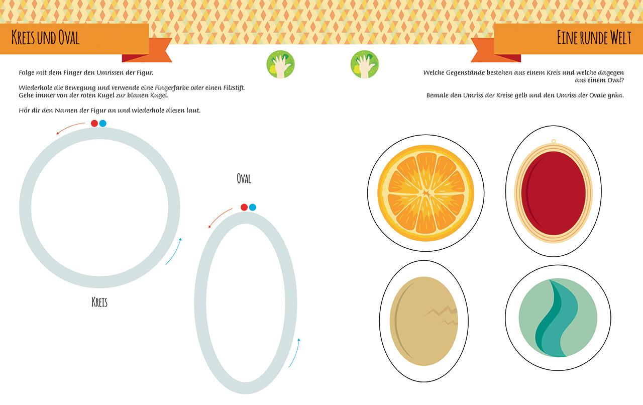 Beispielinhalt (Bild) Mein erstes Buch der Formen