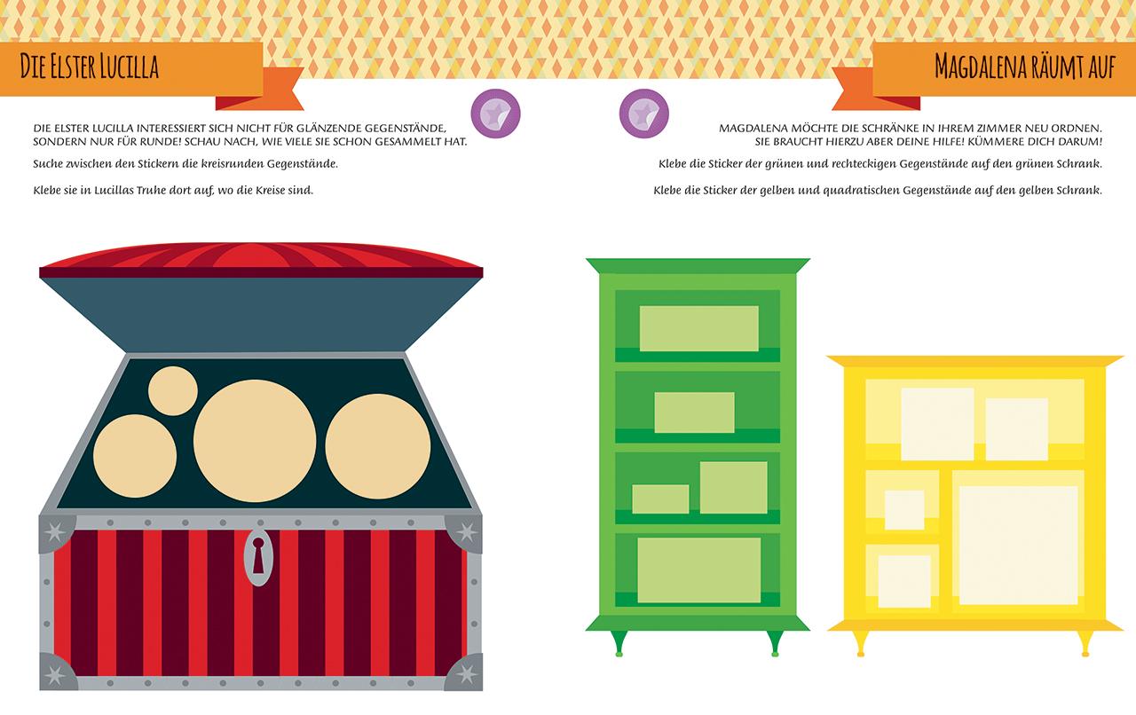 Beispielinhalt (Bild) Mein erstes Buch der Formen