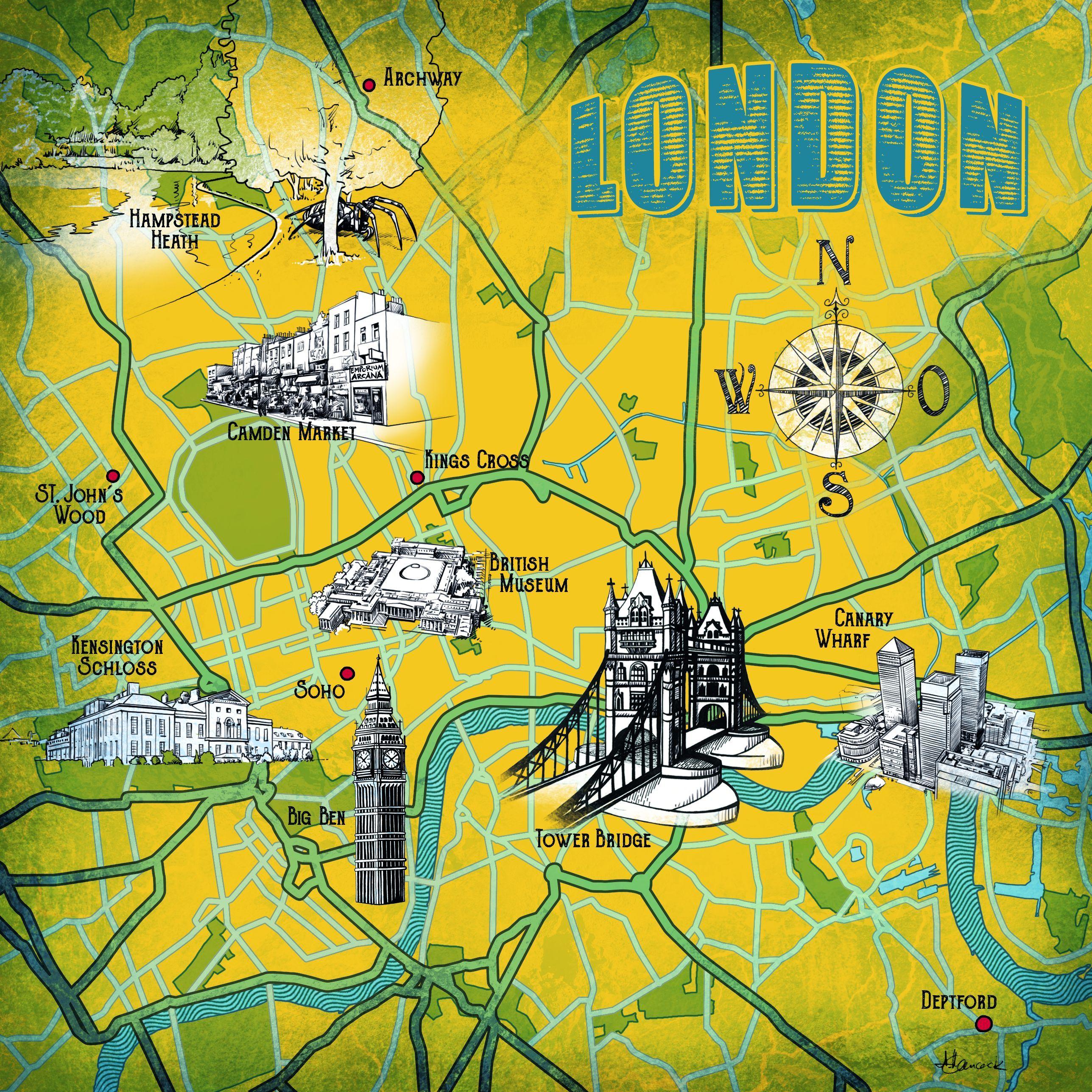 Beispielinhalt (Bild) Das Labyrinth von London