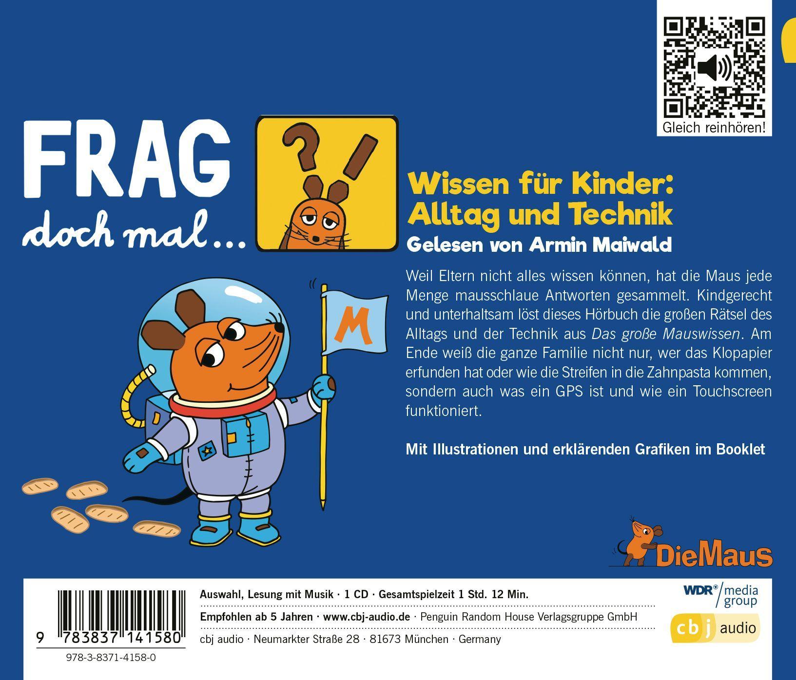 Beispielinhalt (Bild) Frag doch mal ... die Maus! Wissen für Kinder: Alltag und Technik