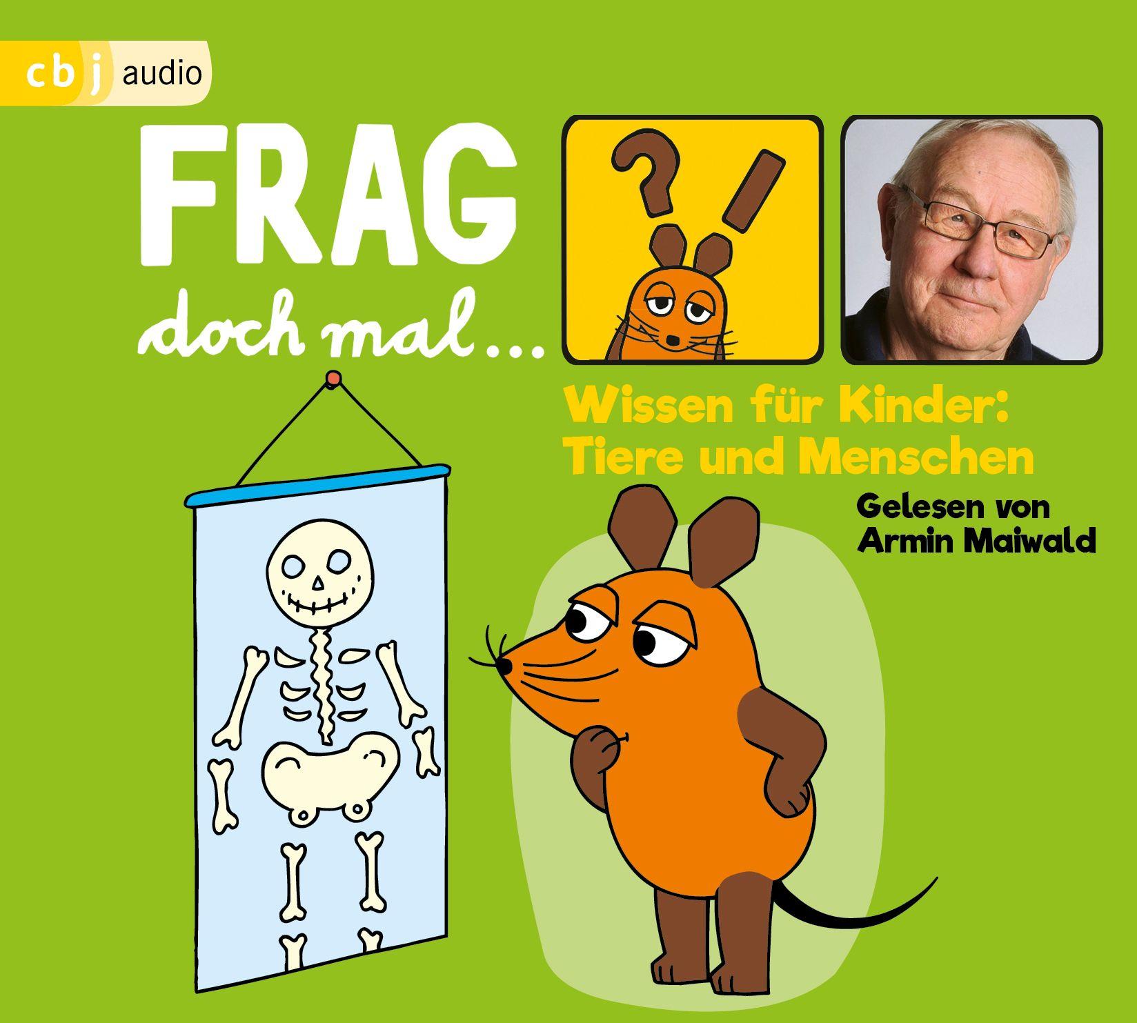 Vorderes Coverbild Frag doch mal ... die Maus! Wissen für Kinder: Tiere und Menschen
