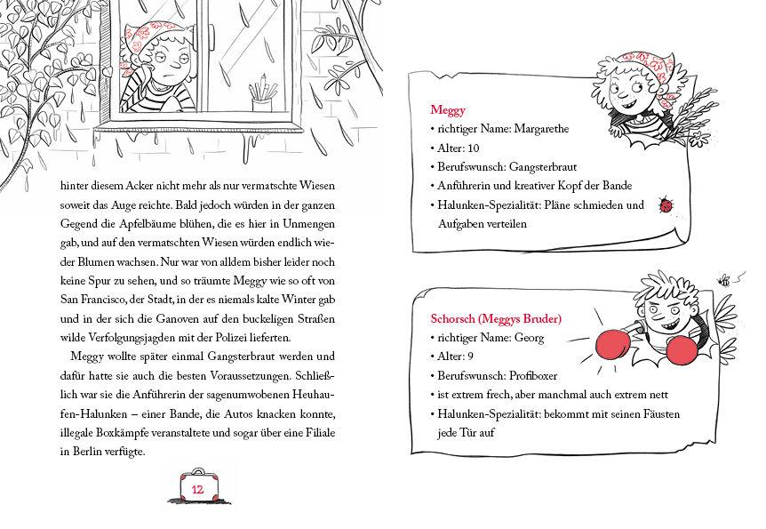 Beispielinhalt (Bild) Die Heuhaufen-Halunken - Gülleduft und Großstadtmief