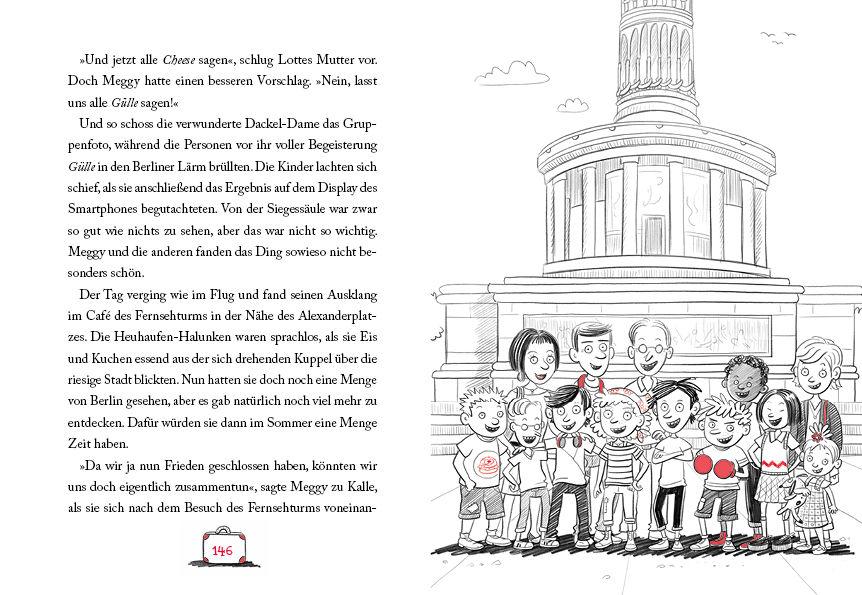 Beispielinhalt (Bild) Die Heuhaufen-Halunken - Gülleduft und Großstadtmief