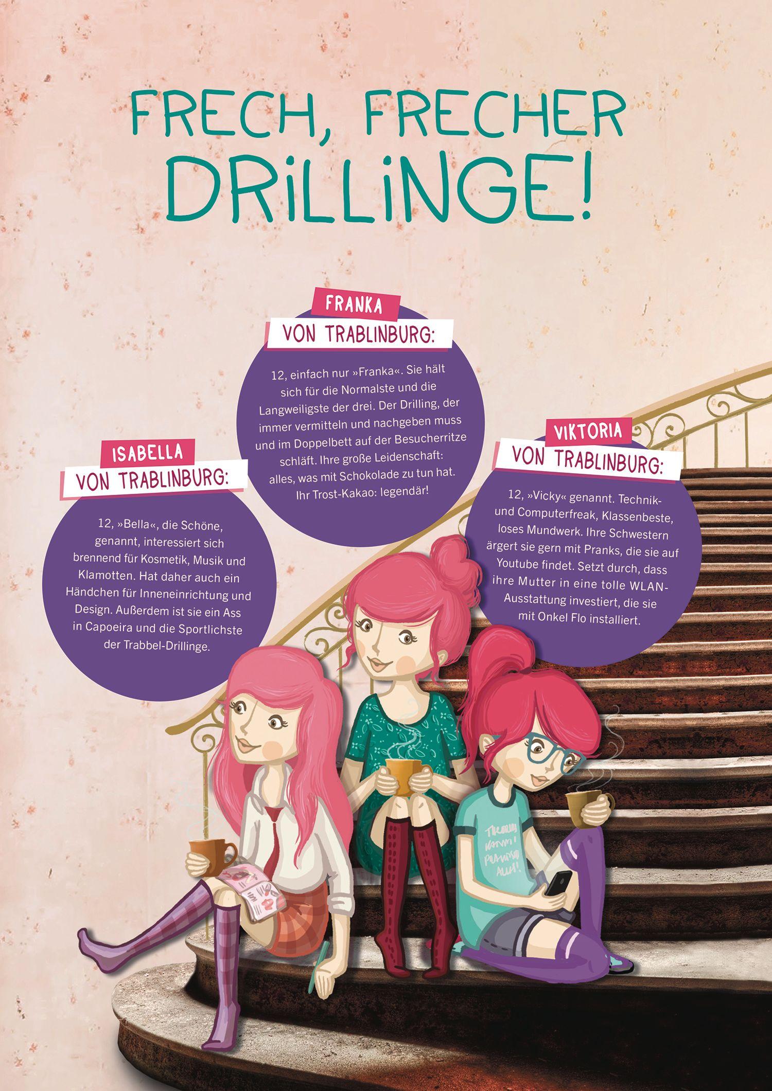 Beispielinhalt (Bild) Die Trabbel-Drillinge - Heimweh-Blues und heiße Schokolade