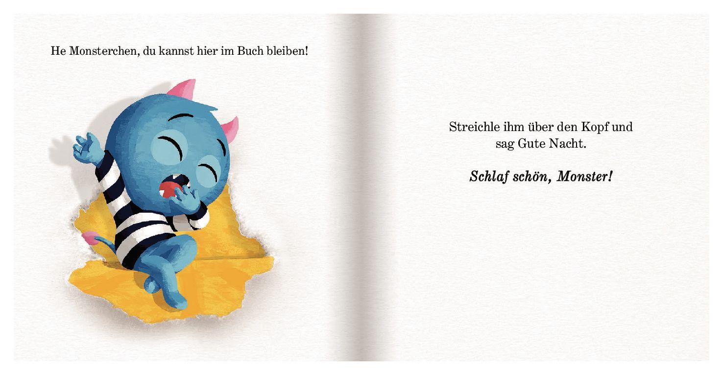 Beispielinhalt (Bild) Kleines Monster, komm da raus!