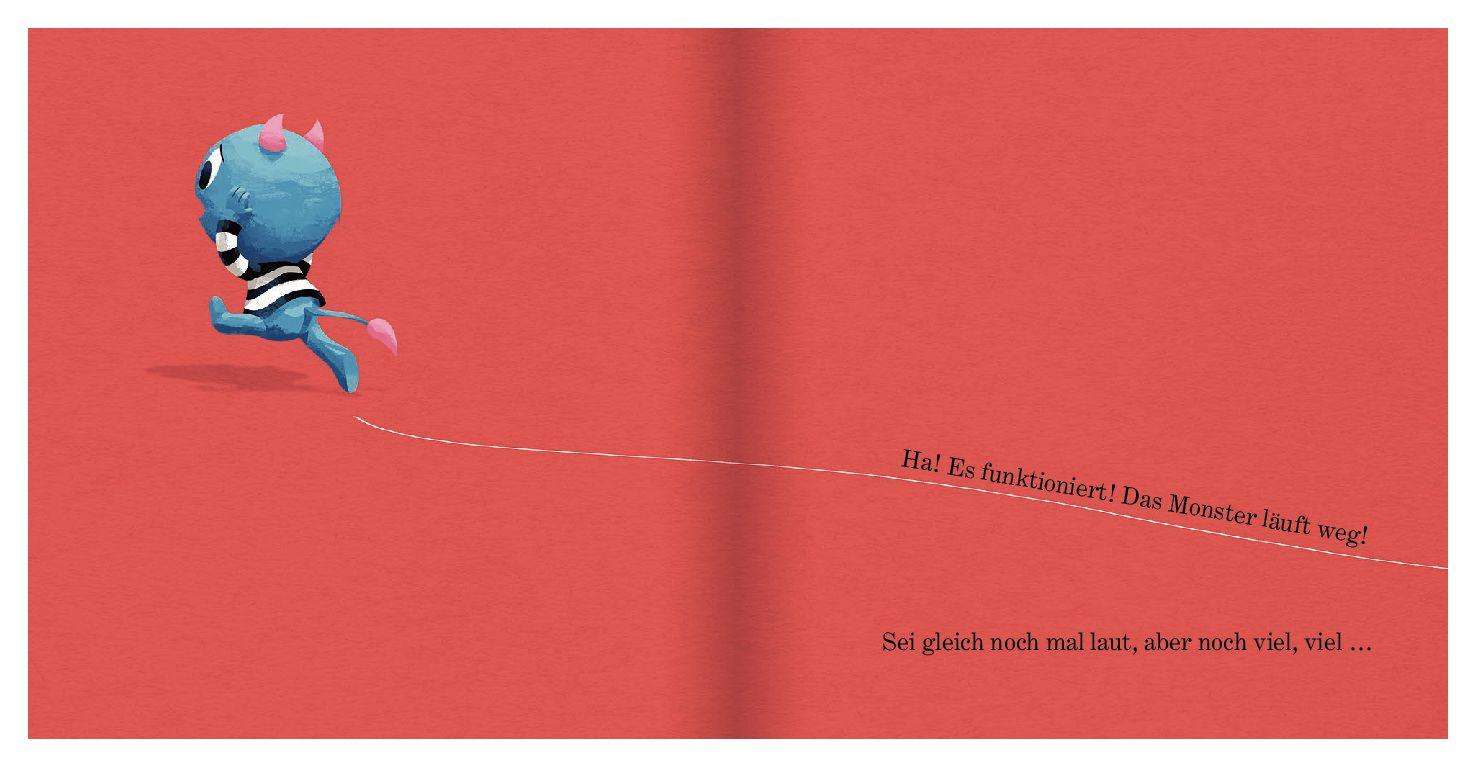 Beispielinhalt (Bild) Kleines Monster, komm da raus!