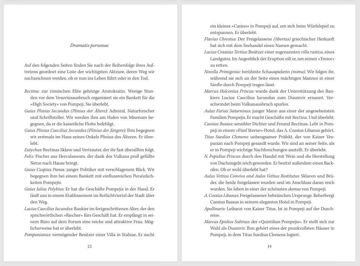 Beispielinhalt (Bild) Pompeji