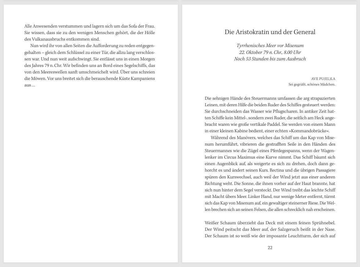 Beispielinhalt (Bild) Pompeji