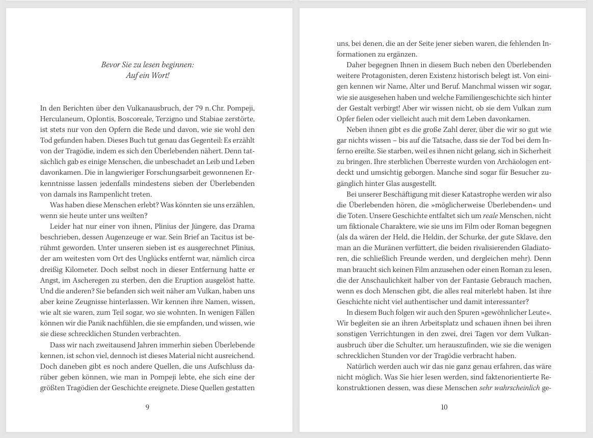 Beispielinhalt (Bild) Pompeji