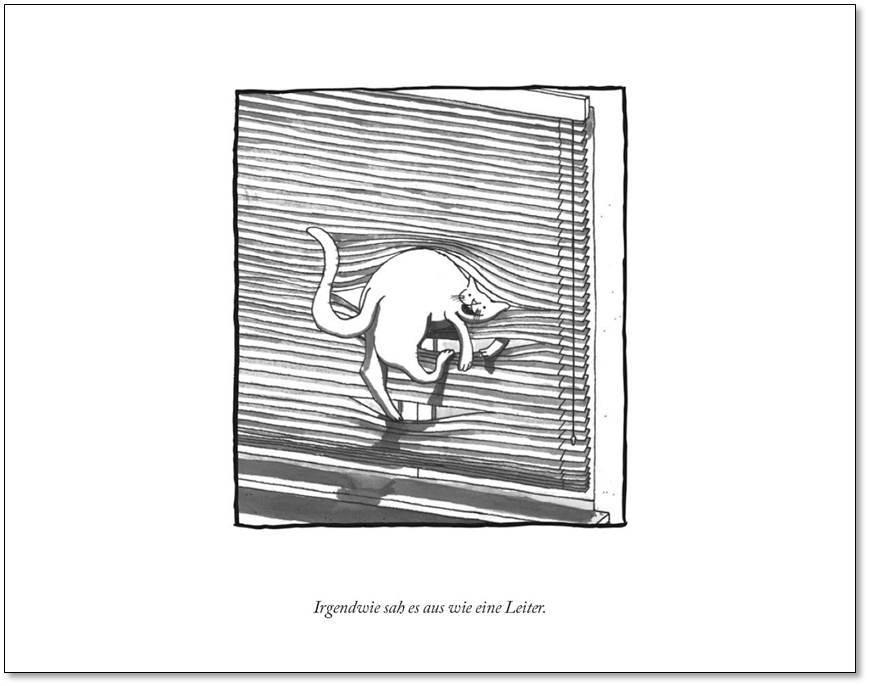 Beispielinhalt (Bild) Eine Katze muss tun, was eine Katze tun muss