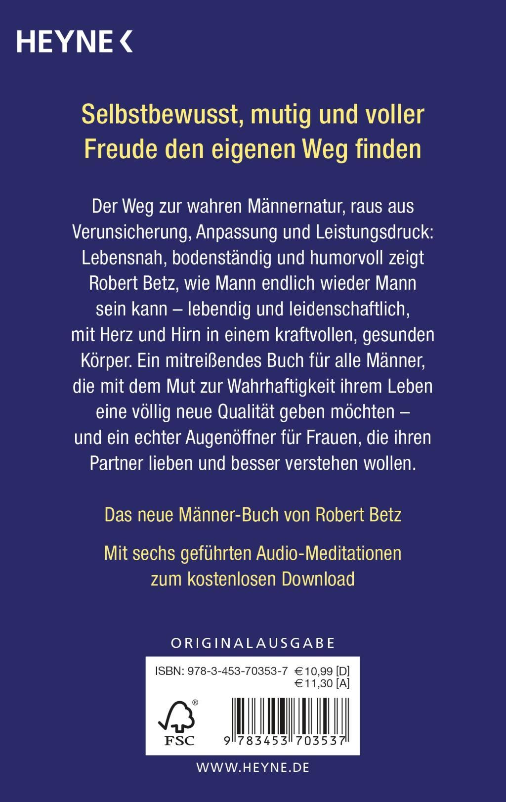 Beispielinhalt (Bild) Wahrhaftig Mann sein